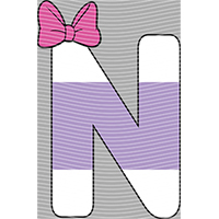 Cartoon letters-CL 137